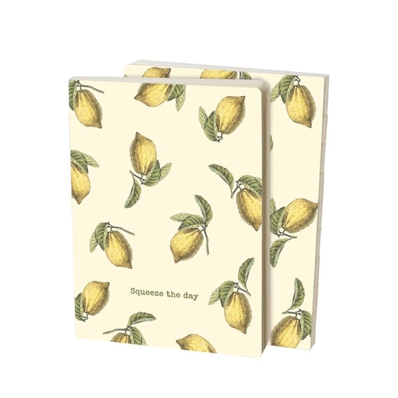 Primitives by Kathy Other - Primitives by Kathy Squeeze the Day Lemon Themed Journal 160 Lined Pages NEW